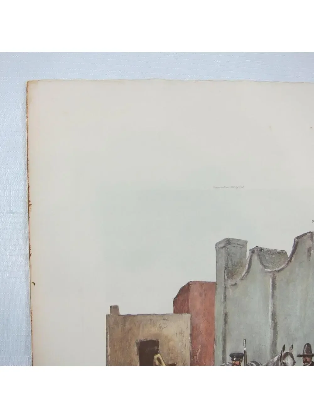 Antique 1892 Print 